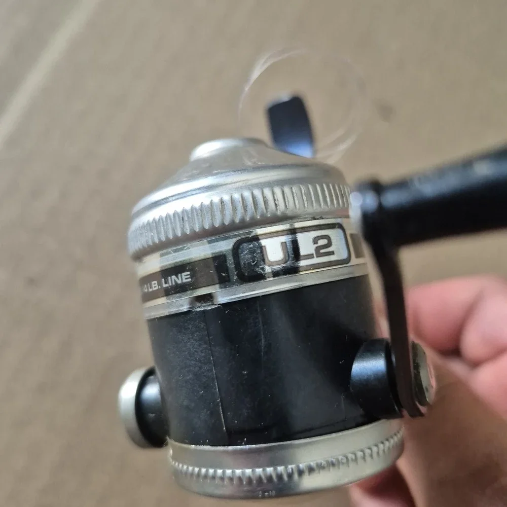 Vintage Zebco Brunswick 1992 Trigger Spin UL2 Underspin Casting Reel